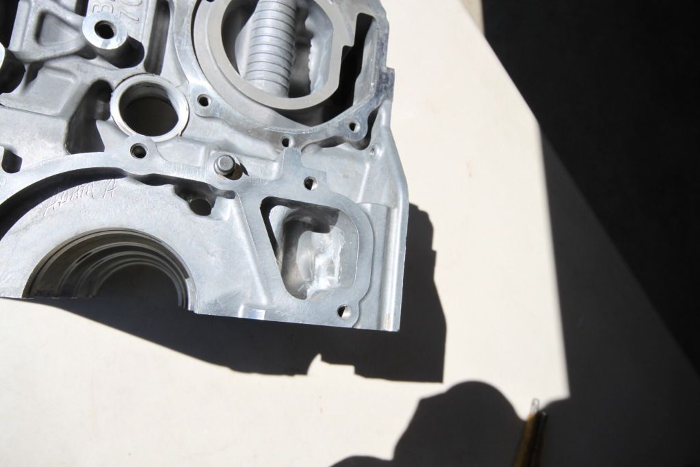 Oil galley porting NASIOC